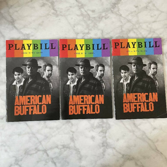 American Buffalo Pride Playbill The Boys Of Broadway