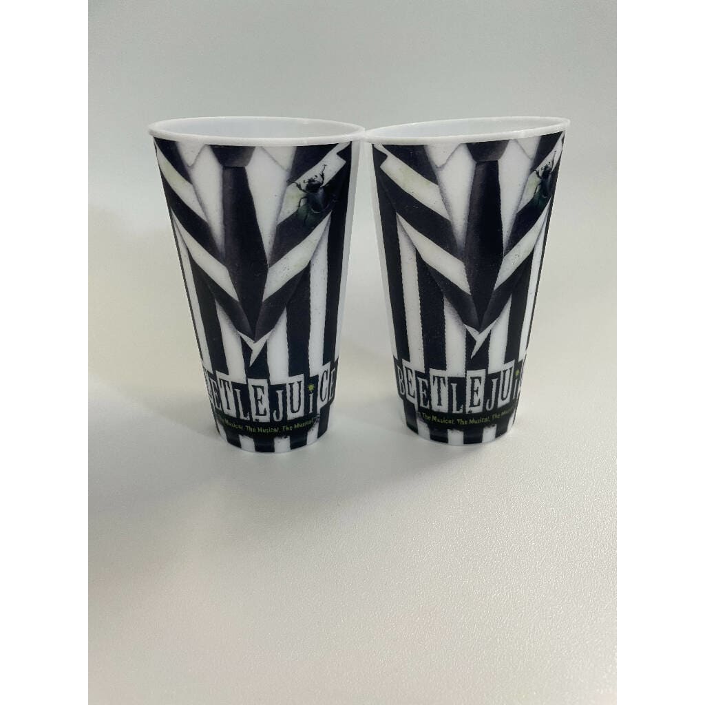 Beetlejuice Broadway 2019 Collector’s Glasses. Sold
