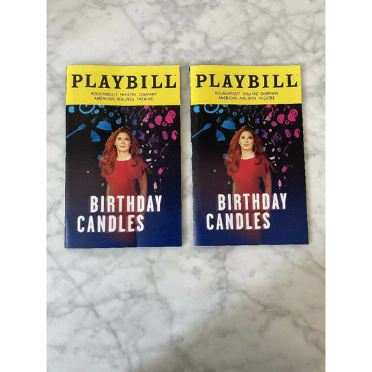 Birthday Candles 2022 Broadway Revival Playbill The Boys