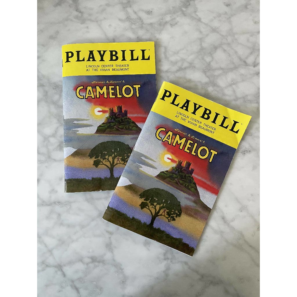 Camelot 2022 Broadway Revival Playbill The Boys