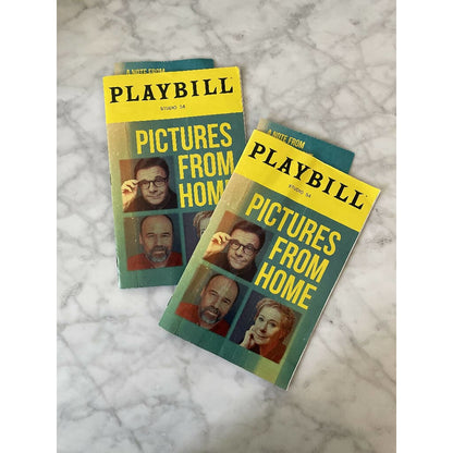 Pictures From Home 2022 Broadway Playbill Original Cast