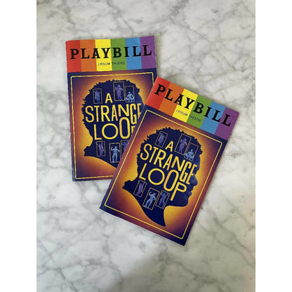 A Strange Loop 2019 Broadway Pride Playbill Original Cast