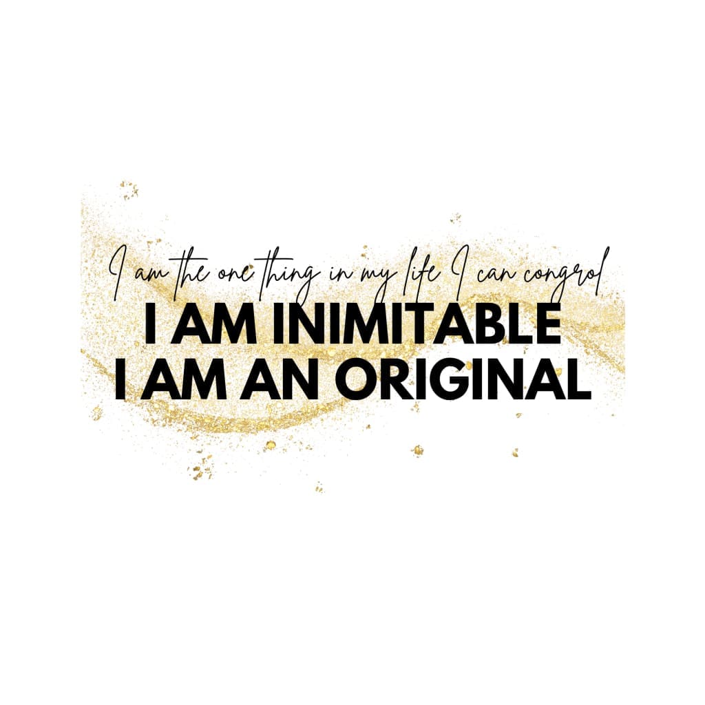 Musical Theater Wall Art - Affirmations The Great Whitener