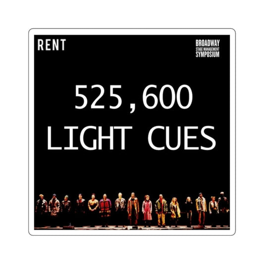 525,600 Light Cue Sticker Printify