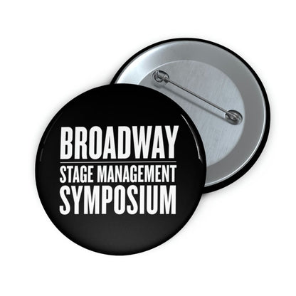 Broadway Stage Management Symposium Logo Button Printify