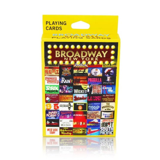 Broadway Show Playing Cards Makers Marketplace