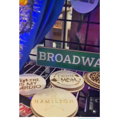Broadway / Theater Wood Signs Makers Marketplace
