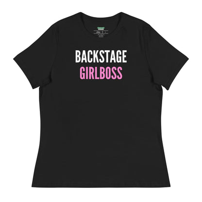 Backstage Girlboss Women’s Relaxed T-shirt Broadway Makers