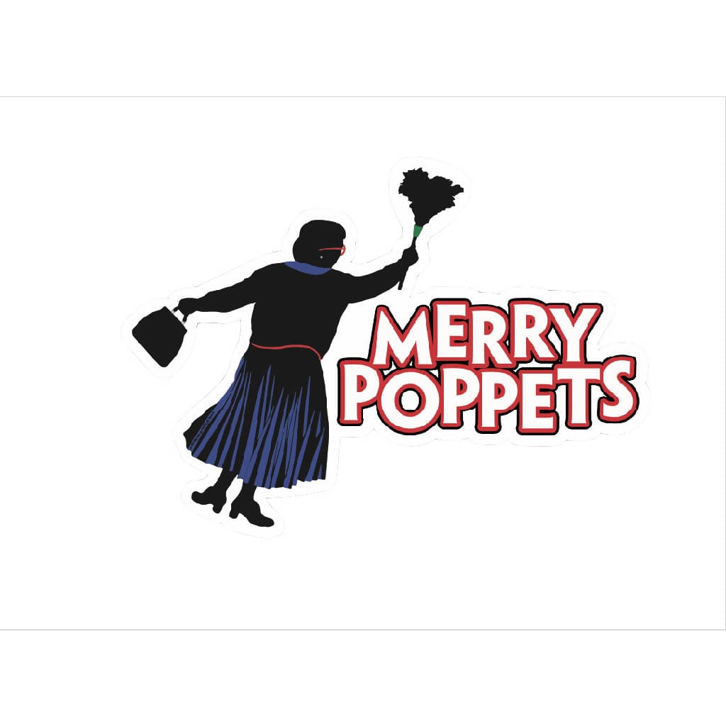 Merry Poppets Die Cut Magnet Essbee Productions