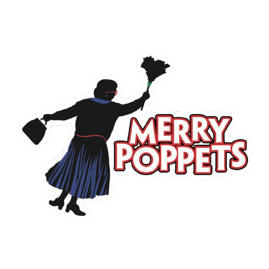 Merry Poppets Die Cut Sticker Essbee Productions