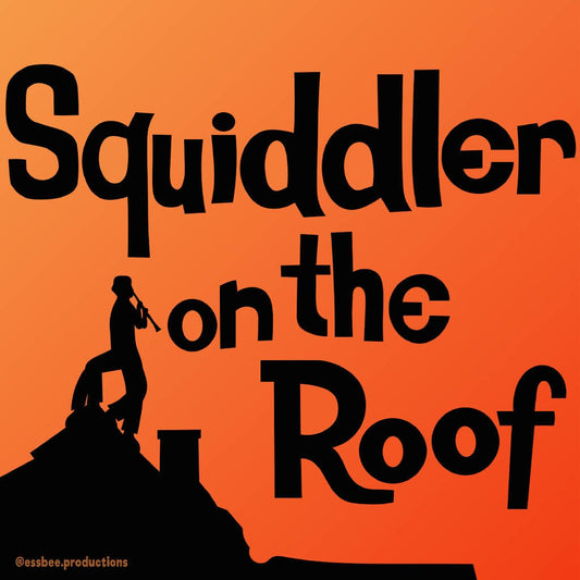 Squiddler On The Roof Sticker Essbee Productions
