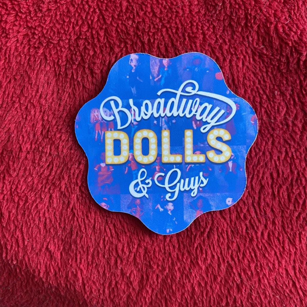 B’way Dolls logo sticker - Decorative Stickers