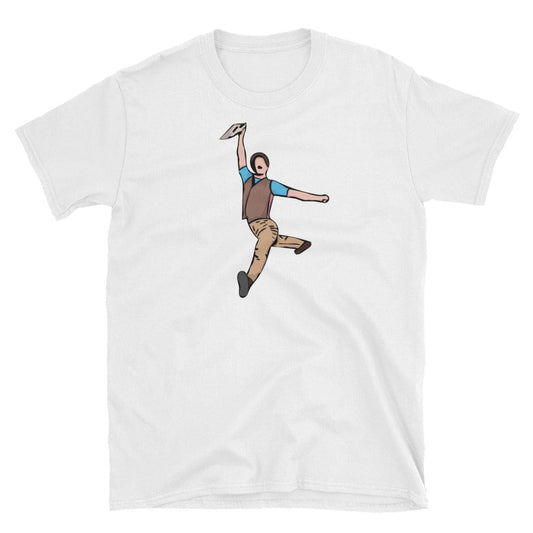 Jumping Newsboy Newsies Inspired Unisex T-shirt Cody L. Hall