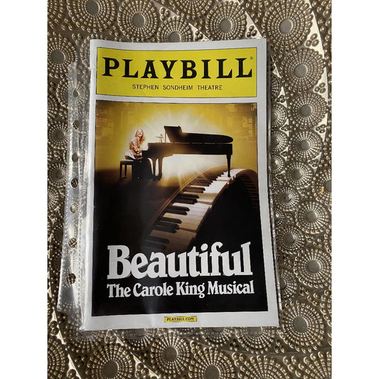 Beautiful The Carole King Musical Playbill Nnjm Memorabilia