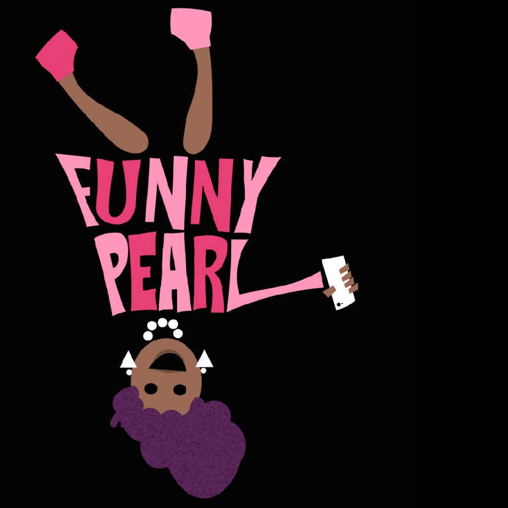 Funny Pearl Print Essbee Productions